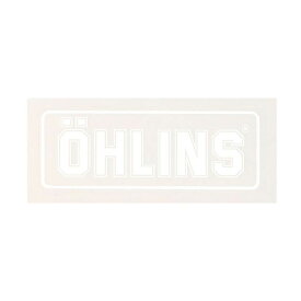 OHLINS レーシングステッカー W55-H20mm 1185-01 オーリンズ ステッカー 日用品