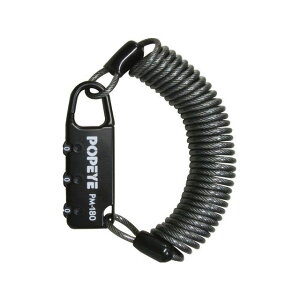 ノグチ(自転車) ミニロック(PM-180)ダイヤル式(ブラック)