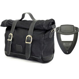 ロングライド ヘリテージ サドルバッグ CLICK-ON ロールトップ 9.5L（ブラック） HQR133WBLA