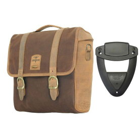 ロングライド ヘリテージ サドルバッグ CLICK-ON フラップトップ 12L（ブラウン） HQR131WBRO