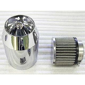 ウイルズウィン フォルツァ(MF08・前期)用ブリーズタイプ エアクリーナーキット フォルツァ カラー シルバーメッキ