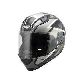 スピードピット ZF-4 フルフェイス（ハーフマッドブラックシルバー/ZZ） サイズ L ZF-4