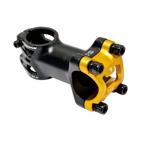 プロマックス（自転車） 自転車 ステム（DA-751NC） 突き出し60mm バークランプ径Φ31.8mm（ブラック/ゴールド） DA-751NC