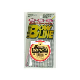 東洋マーク カジュアルテープ 10MMX6M（ ホワイト）BL-111 BL-111ホワイト