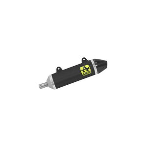 �A���[ UM DSR 125 EX 18 HOMOLOGATED ALUMINIUM DARK THUNDER SILENCER WITH CARBON END CAP WITH WELDED LINK PIPE �b 52509AKN arr_5250�c