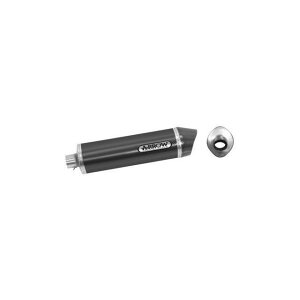 �A���[ BMW R 1200 GS 04/11 HOMOLOGATED ALUMINIUM DARK RACE-TECH SILENCER WITH CARBON END CAP �b 71689AKN arr_71689AKN