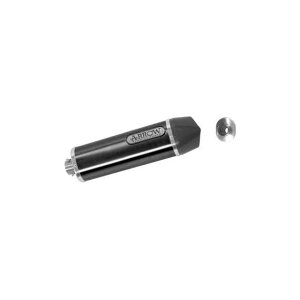 A[ HONDA CBR 1000 RR HOMOLOGATED ALUMINIUM DARK INDY-RACE SILENCER WITH CARBON END CAP b 71727AKN arr_71727AKN