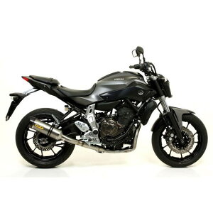 A[ YAMAHA MT-07 14-16/TRACER 700 16 HOMOL. ALUMINIUM THUNDER SILENCER WITH CARBON END CAP FOR COLLECTORS b 71817AK arr_71817AK