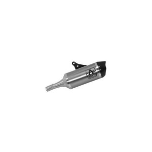 A[ HONDA X-ADV HOMOLOGATED ALUMINIUM RACE TECH SILENCER WITH WELDED LINK PIPE AND CARBON END CAP b 71864AKC arr_71864AKC