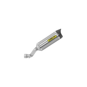 A[ SUZUKI GSX-S 125 17 HOMOLOGATED TITANIUM THUNDER SILENCER WITH WELDED LINK PIPE FOR COLLECTORS b 71871PK arr_71871PK