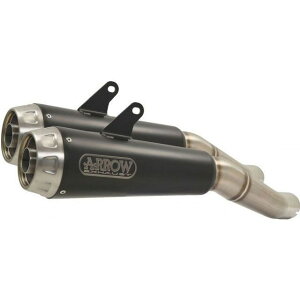 A[ DUCATI SCRAMBLER 110 18 HOMOLOGATED NICHROM DARK RH{LH PRO RACE SILENCERS WITH WELDED LINK PIPE FOR ORIGINAL COLL. b 71884c