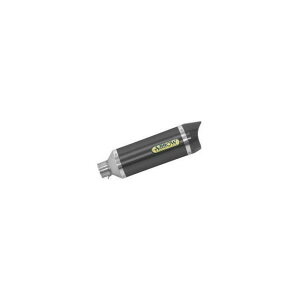 A[ HONDA CB 650R 19 HOMOLOGATED THUNDER ALUMINIUM DARK SILENCER WITH CARBON END CAP FOR COLLECTORS b 71892AKN arr_71892AKN