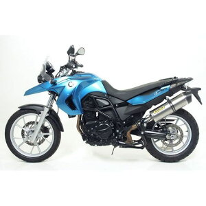 A[ BMW F 650 GS 08/09 / F 800 GS 09 HOMOLOGATED ALUMINIUM DARK RACE-TECH SILENCER WITH CARBON END CAP b 72612AKN arr_72612AKN
