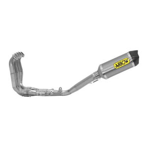 A[ YAMAHA YZF R1 17 COMPETITION FULL TITANIUM FULL SYSTEM WITH DIA.60 RACE- TECH SILENCER WITH CARBON END CAP b 71179CKZ arr_c