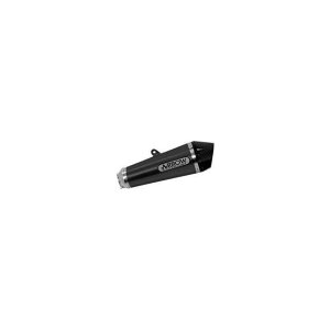 A[ YAMAHA MT-07 14-16/TRACER 700 16 HOMOL.X-KONE NICHROM DARK SILENCER WITH CARBON END CAP FOR COLLECTORS b 71817XKN arr_7181c
