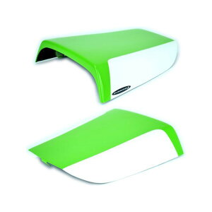 s~bhvX`bN Kawasaki ZX7-R Seat Cowl Gloss Green/Metallic White 19892003 b 13560D ZX7-R pyr_13560D