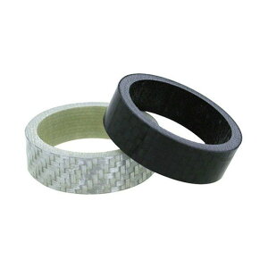 ダイアコンペ(自転車) 自転車 ハンドル(ホワイトカーボンスペーサー)1-1/8インチ3mm