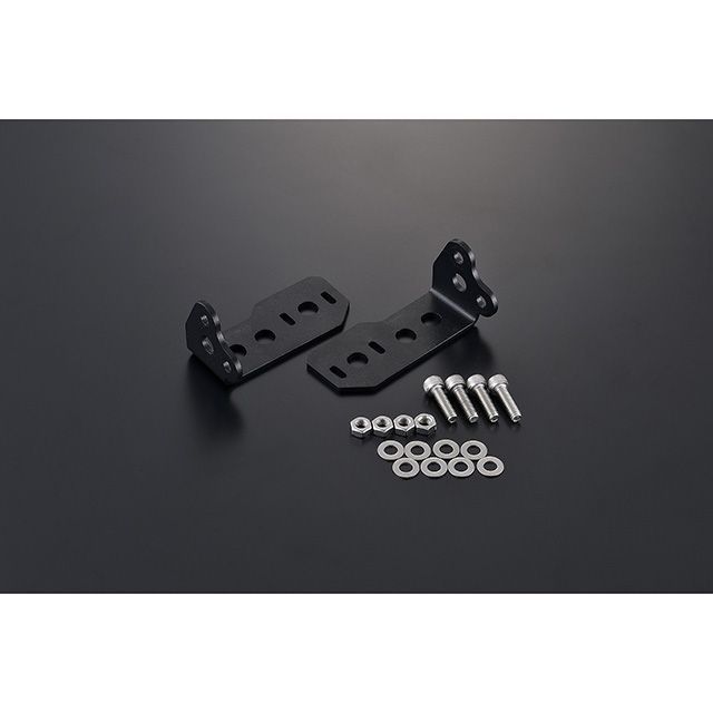 Gcraft フォグランプブラケット（ブラック） 32614 Gクラフト 電装ステー・カバー類 バイク CT125 ハンターカブ
