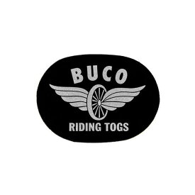 正規品／BUCO インナーヘッドパッド フライングホイール（ブラック/シルバー） 01079IHFW ブコ ステッカー 日用品