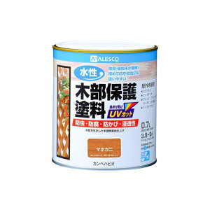 カンペハピオ 水性木部保護塗料 マホガニー 0.7L ・00617653531007