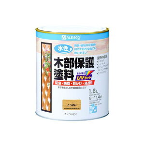 カンペハピオ 水性木部保護塗料 透明 1.6L ・00617654001016