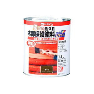 カンペハピオ 油性木部保護塗料 オーク 1.6L ・00237643491016
