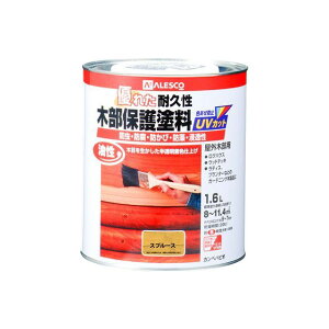 カンペハピオ 油性木部保護塗料 スプルース 1.6L ・00237643551016