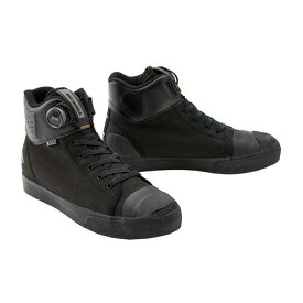 RSTAICHI RSS011 DRYMASTER-FIT HOOP SHOES（コーデュラブラック） サイズ：25.5cm RSS011BK02255 RSタイチ カジュアルシューズ バイク