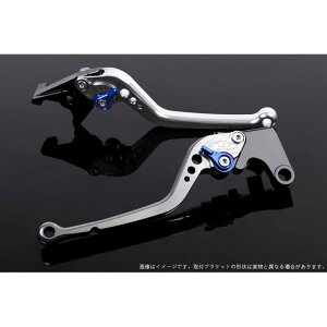 SPEEDRA アジャストレバー スタンダードロング(レバー本体カラー:シルバー) XMAX アジャスターカラー ブルー LVBG081SR-BE
