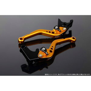 SPEEDRA アジャストレバー スタンダードショート(レバー本体カラー:マットゴールド) XMAX アジャスターカラー マットブラック LVCM081GD-BK