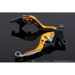 SPEEDRA アジャストレバー 可倒延長式(レバー本体カラー:ゴールド) XMAX アジャスターカラー シルバー エクステンションカラー チタン LVGG081GD-SRTM