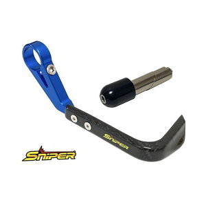 スナイパー カーボンブレーキレバーガード 青 汎用17-19mm 汎用 SP0097BL_17