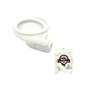 アサヒサイクル(自転車) ウェービーロック 10Φ×650mm ホワイト ・02706