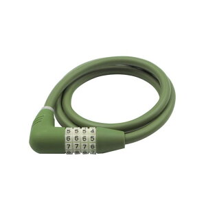 アサヒサイクル(自転車) イージーマイダイヤルロック 10x1000mm カーキ ・02798