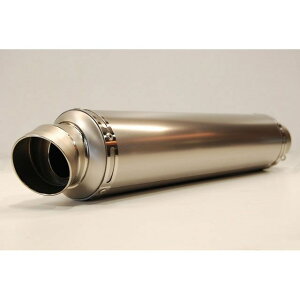 バグース 汎用チタンサイレンサー ロゴ無し 差込&φ60.5 外径&φ90X470mm(内径&φ45) 汎用 BG-SA1T45NE-470