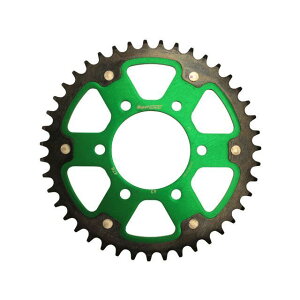 スーパースプロックス リアスプロケット STEALTH(ステルス) 478-43T グリーン RST-478:43-GRN