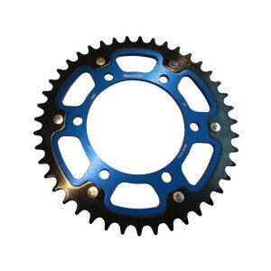 スーパースプロックス リアスプロケット STEALTH(ステルス) 486-43T(ブルー) RST-486:43-BLU