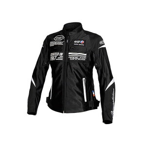 エルフ ライディングウェア EJ-S103 イデアールメッシュジャケット(ブラック&ブラック) サイズ WL EJ-S103