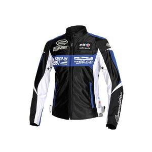 エルフ ライディングウェア EJ-S103 イデアールメッシュジャケット(ブラック&ブルー) サイズ WL EJ-S103