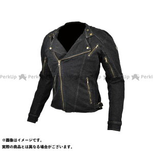 コミネ 2021春夏モデル JK-154 プロテクトデニムダブルジャケット(ブラック) サイズ 2XL ・07-154