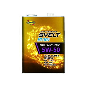 XmR SVELT EUROiXFg[jK\EfB[[ GWIC 5W-50 20L SVELT EURO 5W-50 20L