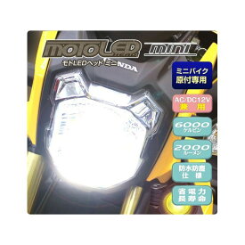 DELTA DIRECT MOTO-LEDヘッド MINI H4/HS1 6000k D-2094 デルタダイレクト ヘッドライト・バルブ バイク 汎用