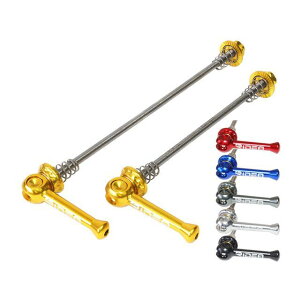 ���f�A�i���]�ԁj ES2D-100/130 Ti Quick Release ROAD F100/R130 �J���[ ���b�h ES2D-100/130