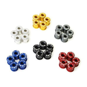 ���f�A�i���]�ԁj TQXG-R8 Chainring Screw for Double 8mm �J���[ ���b�h TQXG-R8