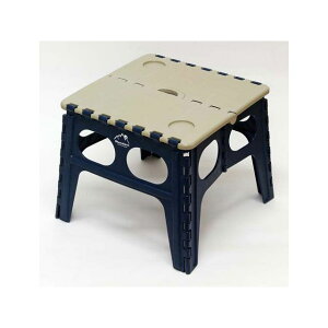 丸和貿易 ワンデルンフォールディングテーブル(ネイビー) 400866603