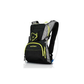 ACERBIS AC-17046 H2O DRINK BACKPACK（ブラック×イエロー） AC-17046BK/YL アチェルビス ツーリング用バッグ バイク