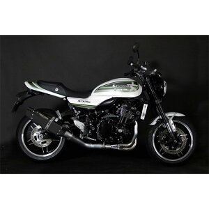 トリックスター 政府認証フルエキゾーストマフラー IKAZUCHI ブラックエディション(チタン) Z900RS JFT-031-L4BT