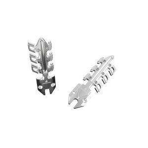 �o�C�J�[�Y �t�����g�t�H�[�N�K�[�h 2�P KSR PRO �J���[ �V���o�[ K0137-SLV