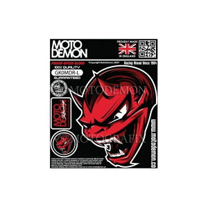 モトグラフィックス グラフィックシート レッド 左 180x148mm 汎用 MT-GK0MDR-L