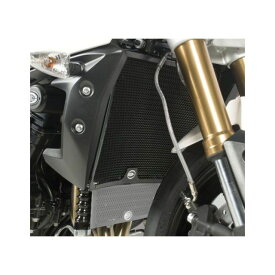 正規品／R&G ラジエターガード ブラック RG-RAD0099BK アールアンドジー ラジエター関連パーツ バイク スピードトリプル